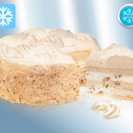 Baisertorte mit Cashew Nüssen 700 g