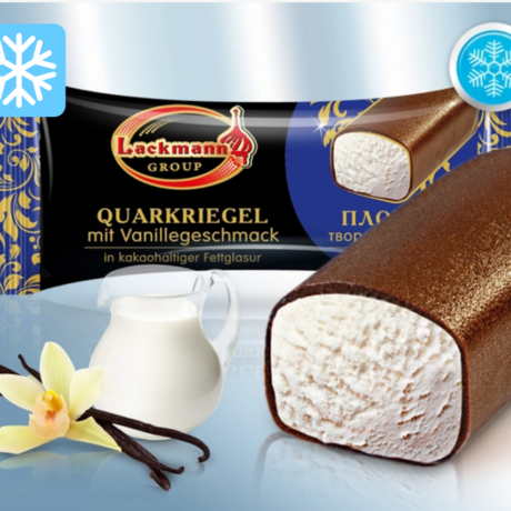 Quarkriegel in Schokoglasur "Plombir" (Speisequark 79%) 38 g